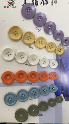 OEKO Plastic Shirt Textile Buttons 2 Holes Metal Garments Clothing